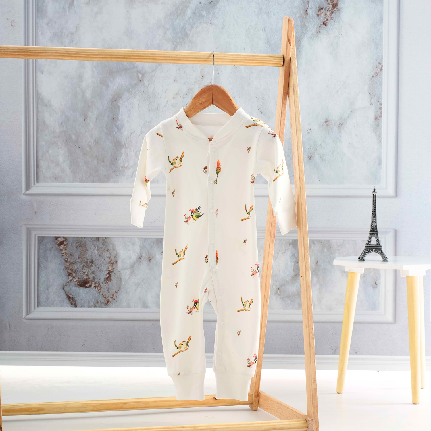Organic Cotton Classic Romper - Nature's Melody
