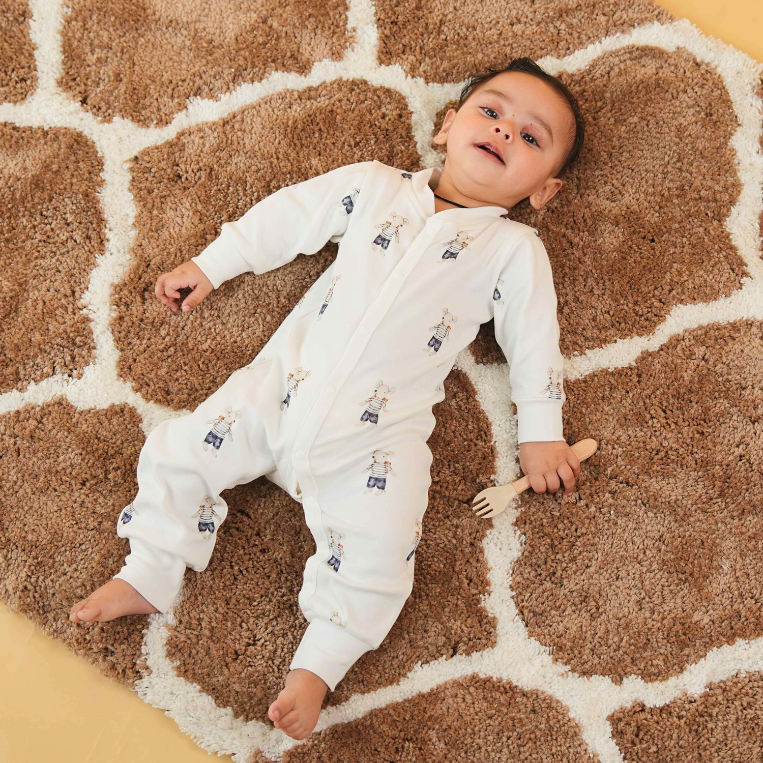 Organic Cotton Classic Romper - Ratatouille