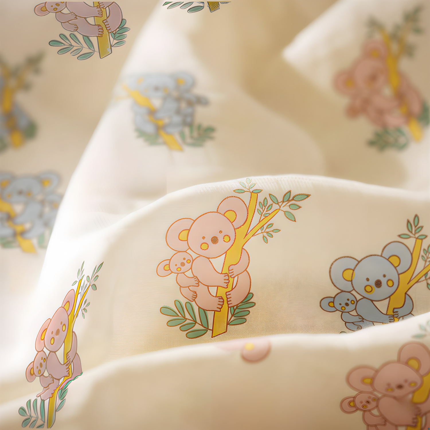 Koala Mulmul Mini Cot Set