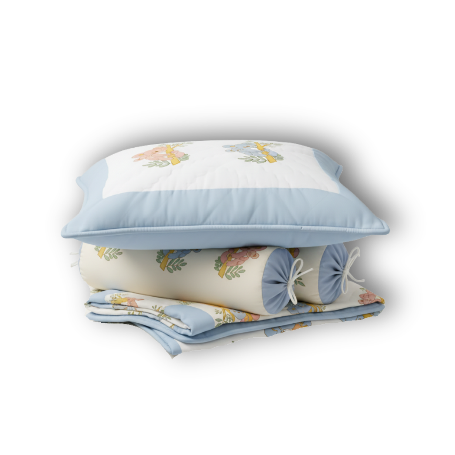 Koala Mulmul Cot Bedding Set With Dohar