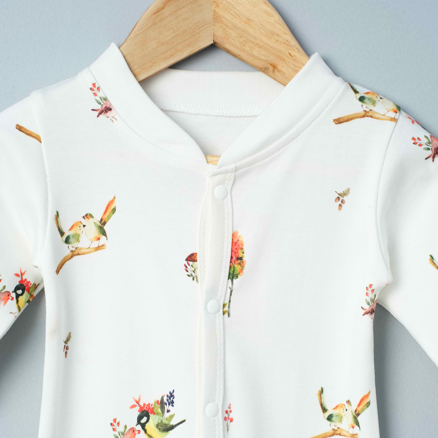 Organic Cotton Classic Romper - Nature's Melody