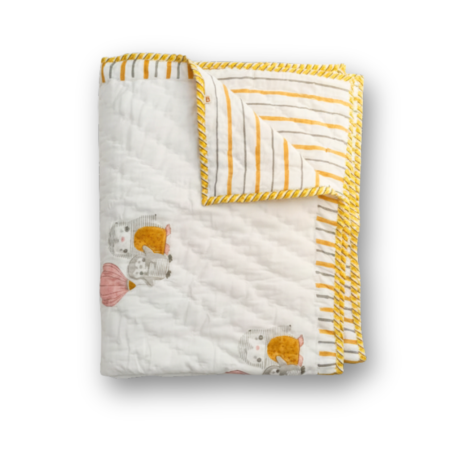 Penguin Party Mulmul Quilt