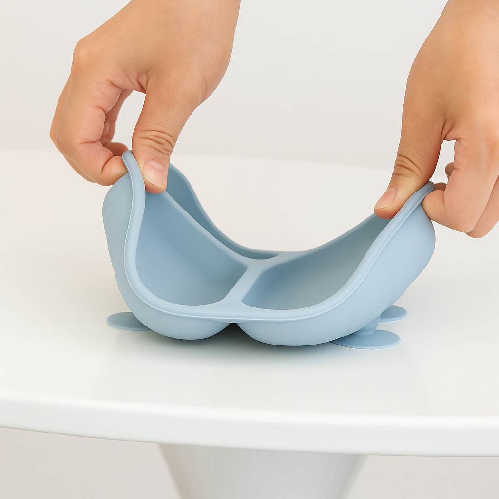 Silicone Grid Plate With Lid