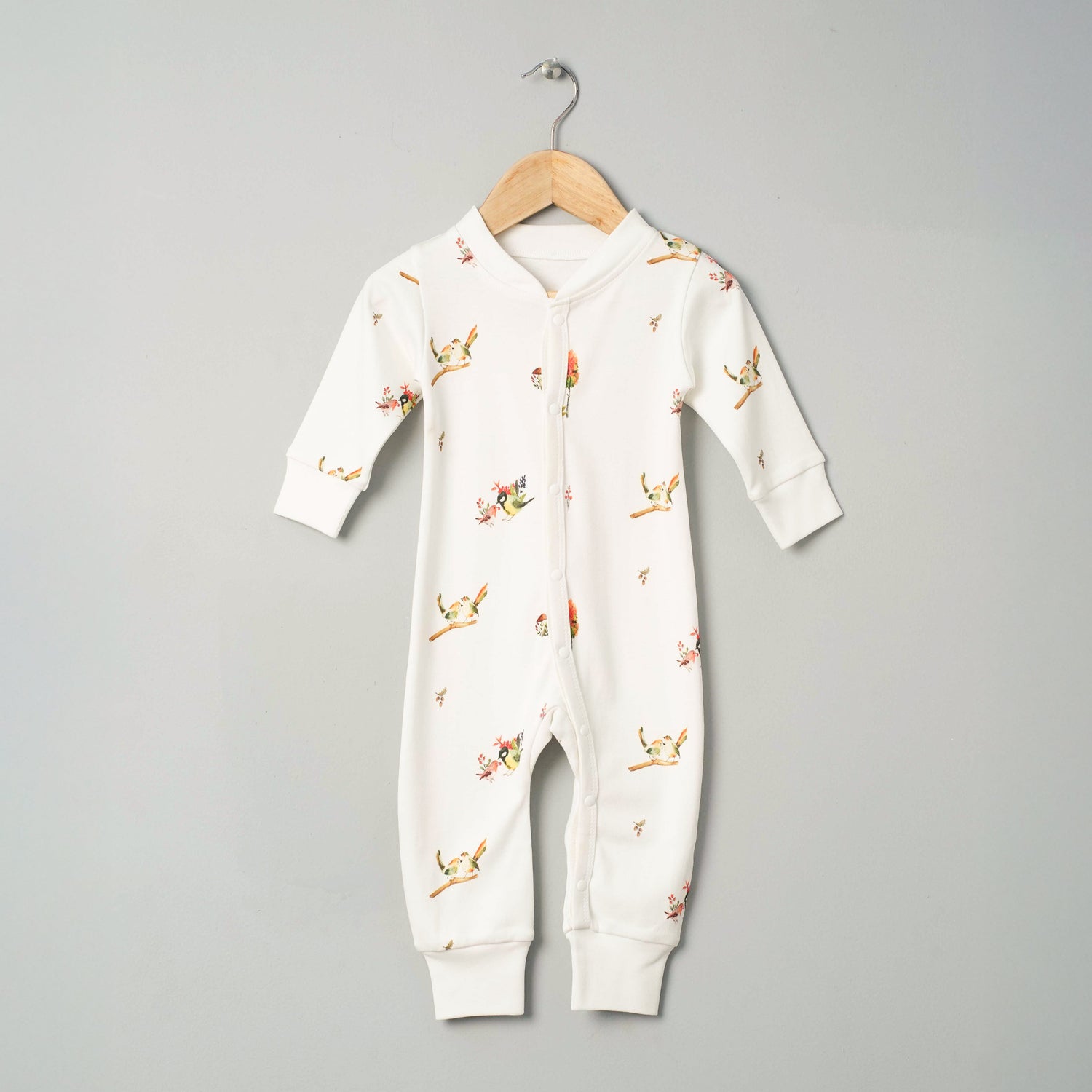 Organic Cotton Classic Romper - Nature's Melody